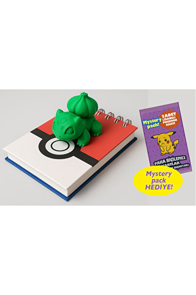 PAKLON Bulbasaur 3D Model Hardcover Notebook