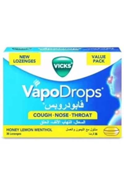 Vicks فابودروبس عسل ليمون 36 قطعة