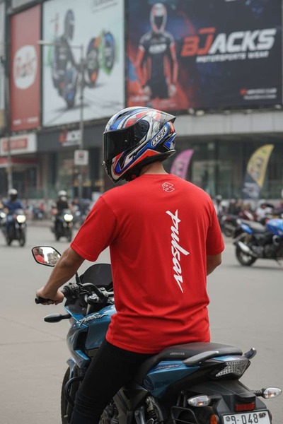BJACKS Motorsports Wear Premium T-Shirt Special for Bajaj Pulsar Enthusiasts