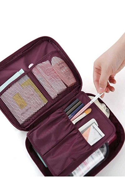 VEYA Fuchsia Waterproof Makeup and Toiletry Organizer Bag