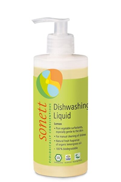 Sonett Οικολογικό απορρυπαντικό πιάτων - Λεμόνι - 1 λίτρο