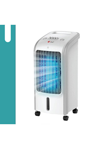 DLC Free Shipping Portable Air Conditioner with 2 Ice Storage Containers - 4 Liters - 80 Watts