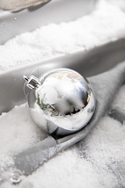 mutlu adım 6 bucăți de 7 cm ornamente pentru copac cu bile de Crăciun