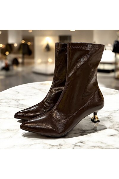 runa shoes alçak topuk streç topuklu bot