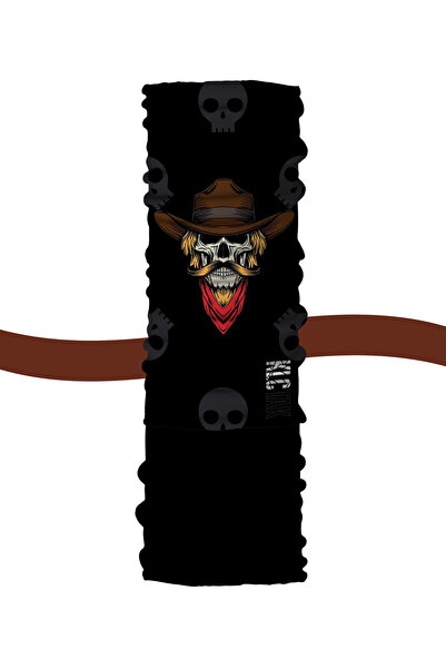 KLCTAK KOVBOY DESENLİ BOYUNLUK(POLARLI)