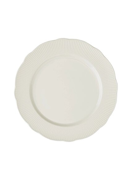 Kütahya Porselen Bone İlay Serving Plate 27cm Set of 4
