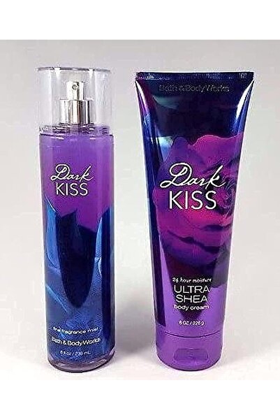 Bath & Body Works Dark Kiss Body Mist & Body Cream, 8 fl oz, Women