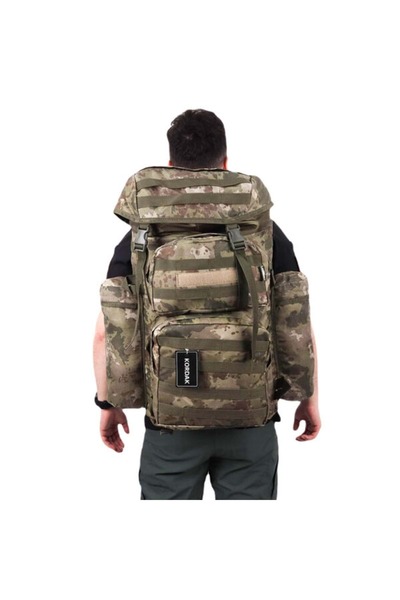 Avcı Market 90 Litre TSK Kamuflaj Taktik Operasyon Çantası