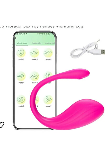 Kulis Grup Bluetooth Telefon Kontrollü 9 Modlu Titreşimli Yumurta Vibratör – Akıllı Uygulama Destekli