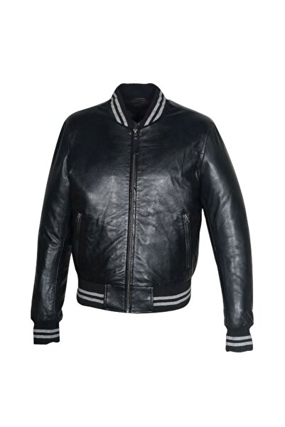 GeciDePiele Geacă premium din piele naturală pentru bărbați GDP-2091