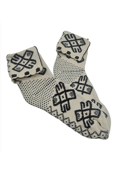 Star Fashion Sosete tricotate, 100% lana, model traditional