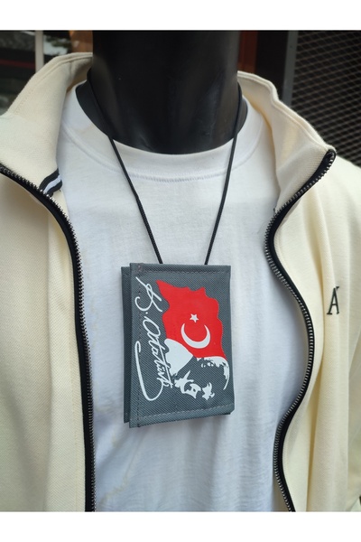 JANJAN Wallet, Sports Wallet, Neck-Hanging Wallet, Fabric Wallet, Button Wallet, Buttoned Wallet