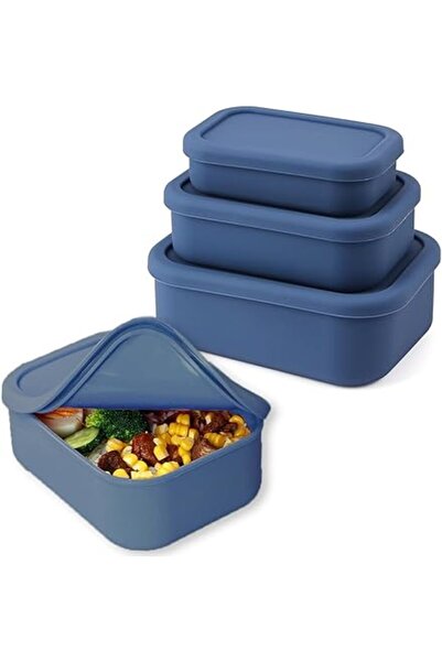 The Bros Hrd shell Silicone Food Storage Containers Airtight Bento Lunch Boxes Trve