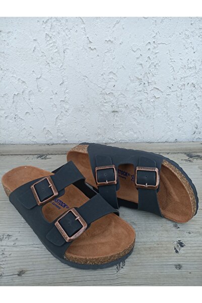 Huzurlu Adımlar Mantar Taban High Quality Unisex Slippers