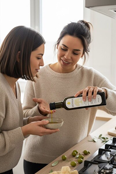 ZEYRIA Yüksek Polifenollü Organik Soguk Sıkım Naturel Sızma Zeytinyağı - 500ml