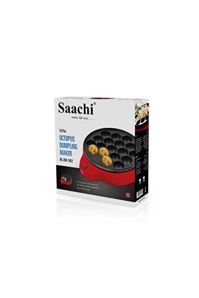 SAACHİ Dumpling Maker with Adjustable Thermostat NL-DM-1852-RD