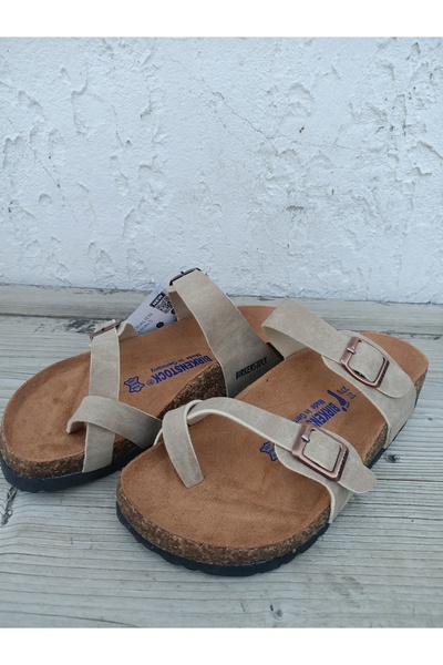 Huzurlu Adımlar Mantar Taban High Quality Unisex Slippers