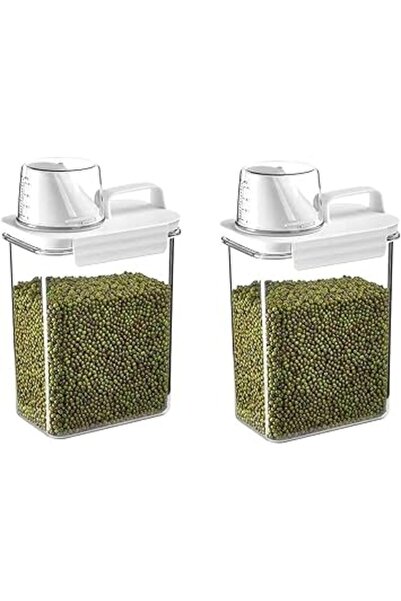 The Bros Pack Food Storage Containers Mesuring Cup Lrge Bins Sncks Sugr Nuts & Pet Food