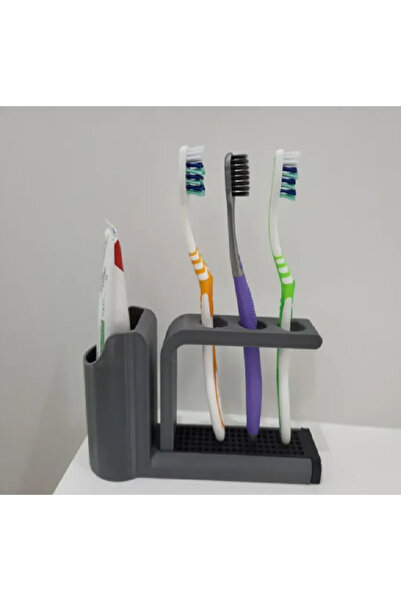 ARGÜN HEDİYELİK منظم فرشاة الأسنان ومعجون الأسنان، منظم الحمام