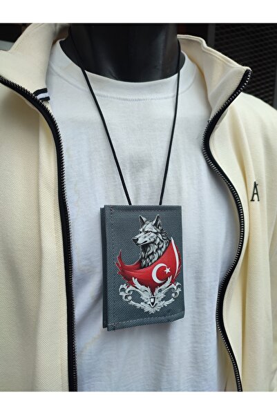 JANJAN Asker Wallet, Sports Wallet, Neck-Hanging Wallet, Fabric Wallet, Snap-Fastened Wallet, Snap-Fastened Wallet