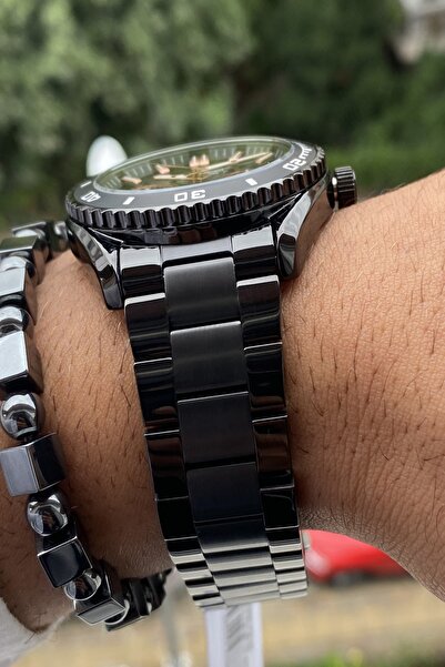 Ferrucci Function Black Rose Diver Siyah Kadran Çelik Kordon Erkek Kol Saati