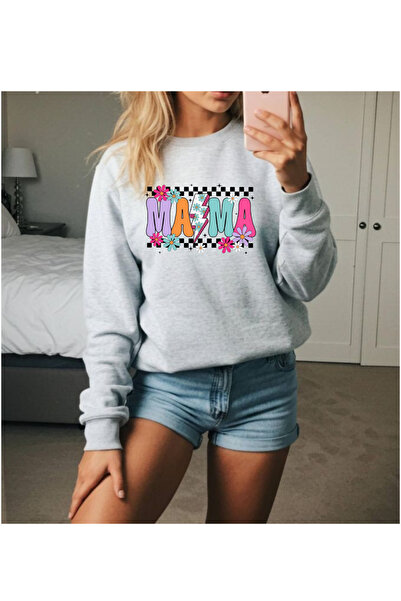 Tubinyoo سويت شيرت مطبوع عليه ماما