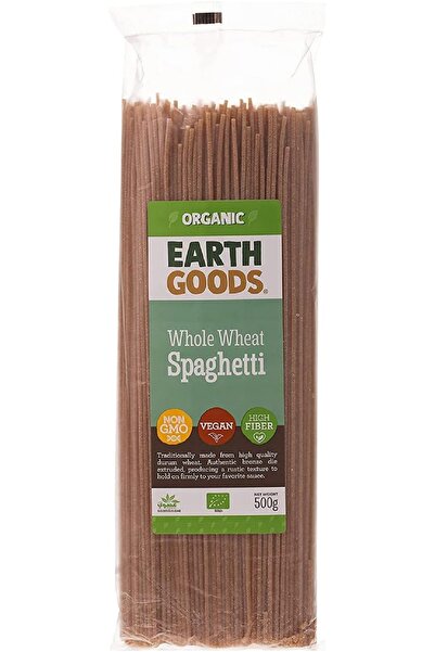 Earth Goods Organic سباغيتي القمح الكامل العضوي 500 × 6
