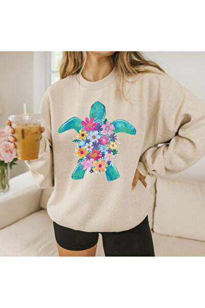 Tubinyoo سويت شيرت مطبوع عليه زهور كاريتا