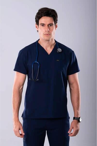 MEDİCALL سكراب طبي من ROYAL SCRUB خامة مريحه باللون الازرق الداكن TRUE NAVY ا...