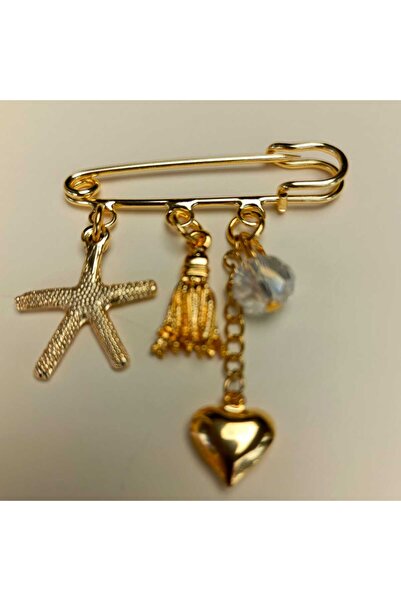 JİMNY JEWELRY JOY GOLD YAKA İĞNESİ (BROŞ)