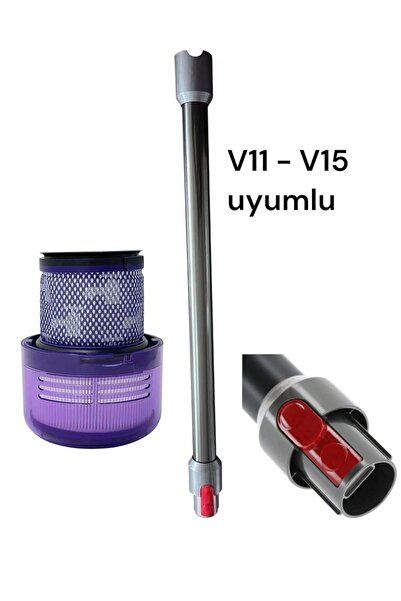 CLEANPOWER Filtru Hepa și țeavă compatibile cu V11-V15