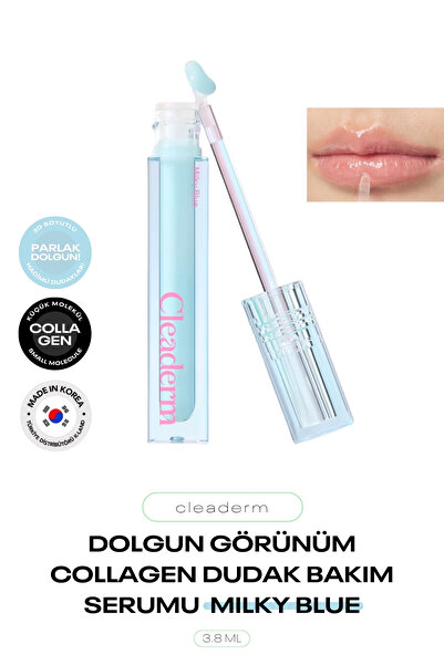 Cleaderm Dolgun Görünüm Sağlayan Dudak Bakım Serumu Collagen Glow Lip Serum