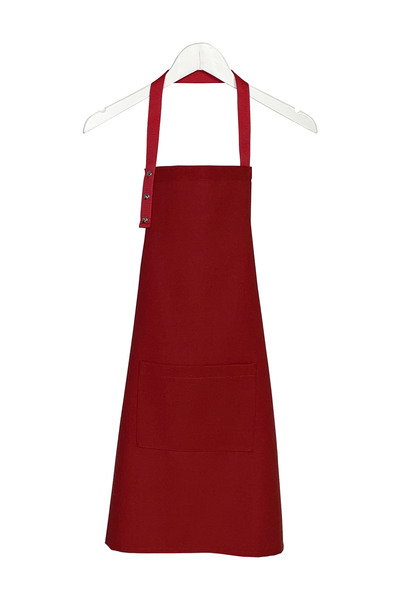 Hulganz Mutfak Önlüğü Leke Tutmaz Su itici Kumaş Çıtçıtlı Boyun Askılı Önlük