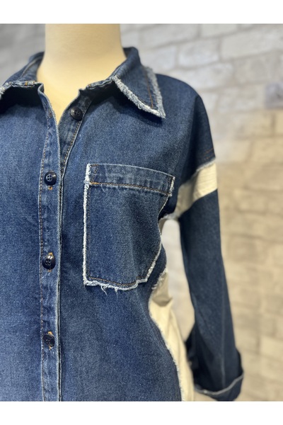 Maison MeDa Denim mix gömlek/ceket