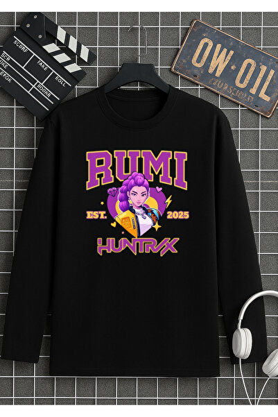 RYO FASHİON هونتريكس رومي، زوي. تي شيرت ميرا، جينو مطبوع بأكمام طويلة باللون ...