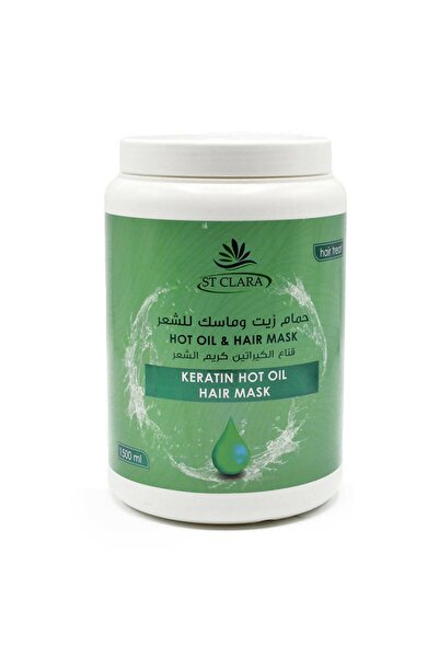 ST CLARA حمام زيت وماسك للشعر قناع الكيراتين كريم الشعر-1500مل