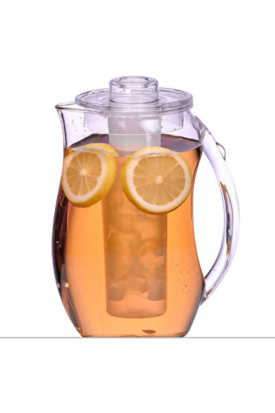 BPA FREE Hot Selling Fruit Infusion Flavor Acrylic Shatterproof Pitcher Iced Juice Tea Beverage Water Lemonad