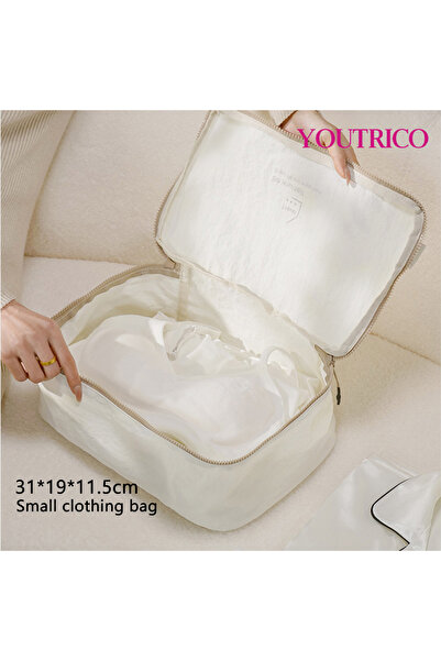 Youtrico 4pcs/set Travel Luggage Organizer,Packing Cubes Set Compression Storage Bag Waterproof Travel Parts