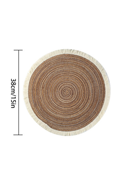 Choice3 Round 38cm 1pcs 1pcs Hot Selling Fringe Eco-friendly Polyester Cheap ...