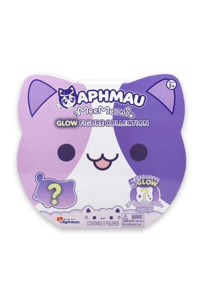 Aphmau MeeMeows Glow Figure Collection Set (6.35 cm, Pack of 5)