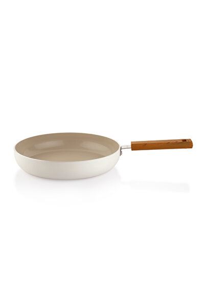 Schafer Ceramoni Ceramic Pan 28 Cm-Cream
