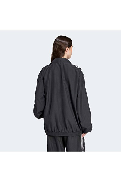 adidas Γυναικείο μαύρο μπουφάν Firebird (JD3392)