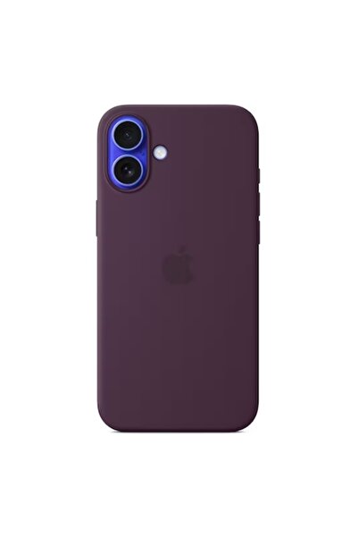 OEM Husa de protectie Apple Silicone Case with MagSafe pentru Iphone 16, Purple