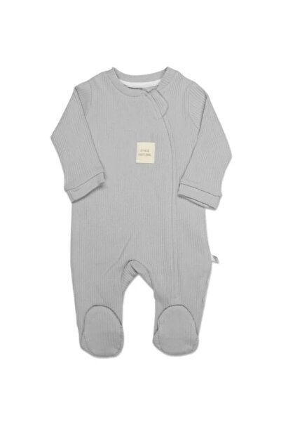 İsmiyle Al ستايل ناتشورال - رومبير أطفال بسحاب 15115 رمادي