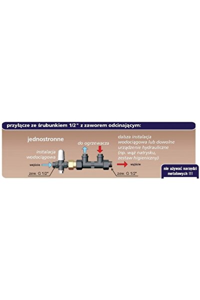 Other Pressure connection with one screw connection