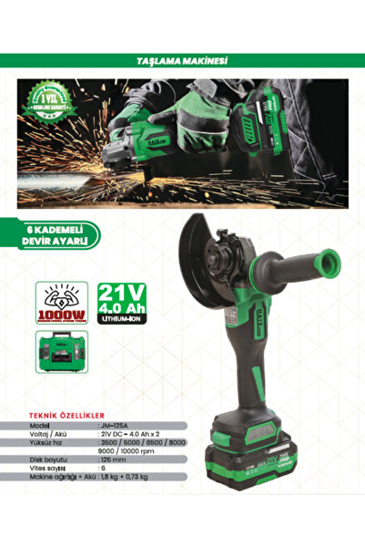 hais pro HAİSPRO JM-125A 10000RPM AVUÇ TAŞLAMA
