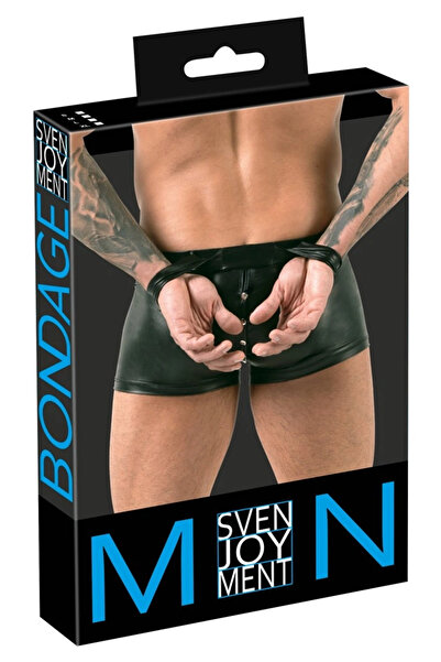 Other Svenjoyment Bondage - Pantaloni scurți boxer mați pentru bărbați cu dou...