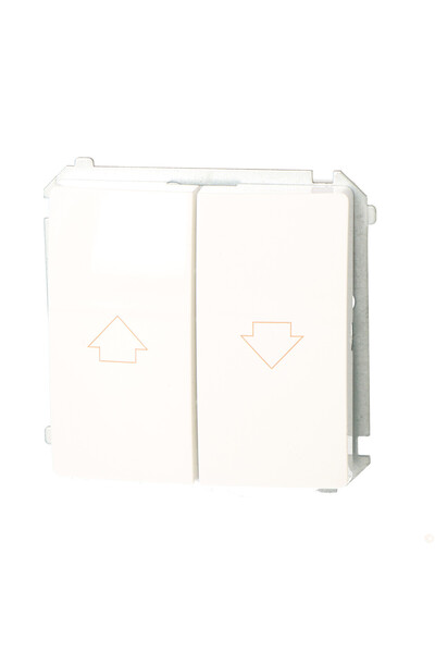 Other BMZ10111 Basic roller shutter button, white module