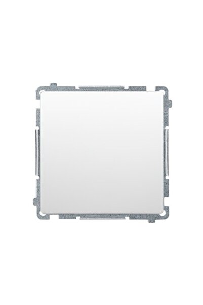 Other Single break button without pictogram module 10AX 250V screw terminals white Basic module