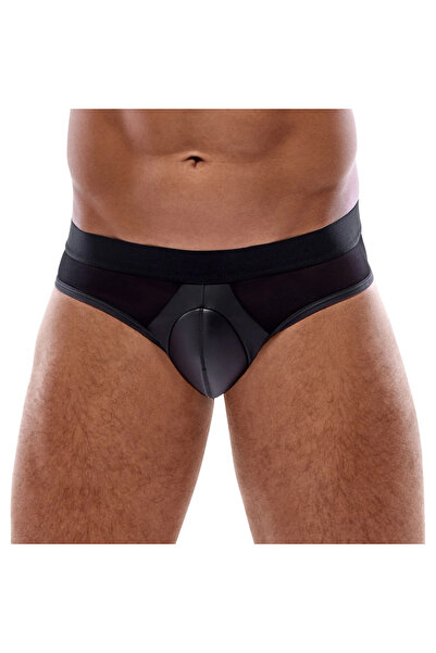 Other Svenjoyment - Sexy Men's Matte Briefs with Mesh Inserts Black S